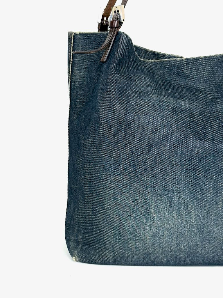 Fendi Denim Tote Bag