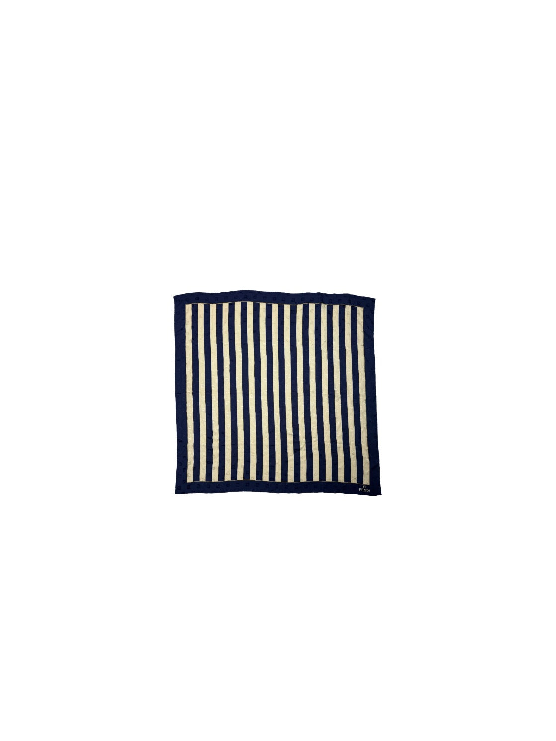 Fendi Navy Scarf