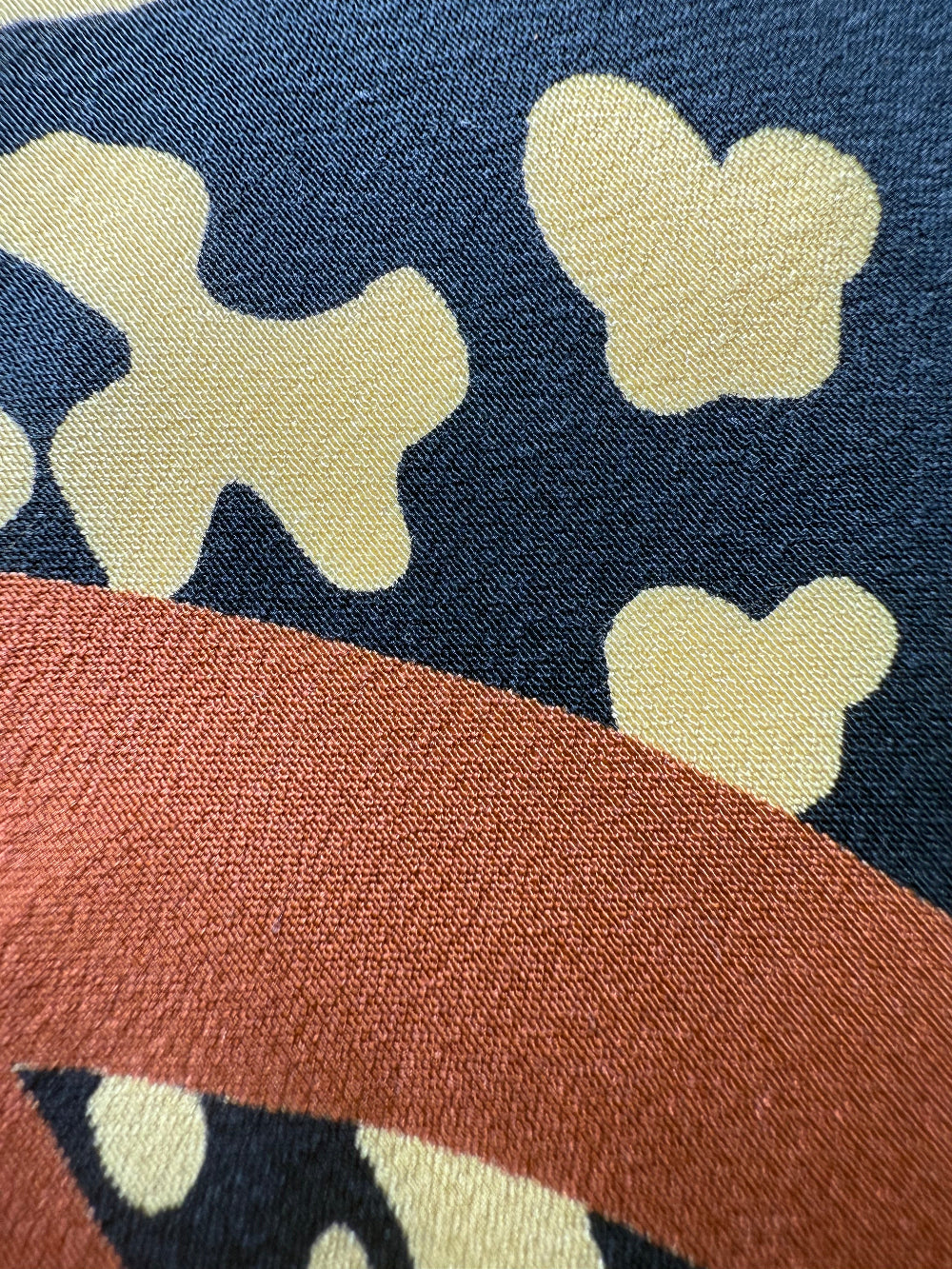 Yves Saint Laurent Silk Scarf with animal print