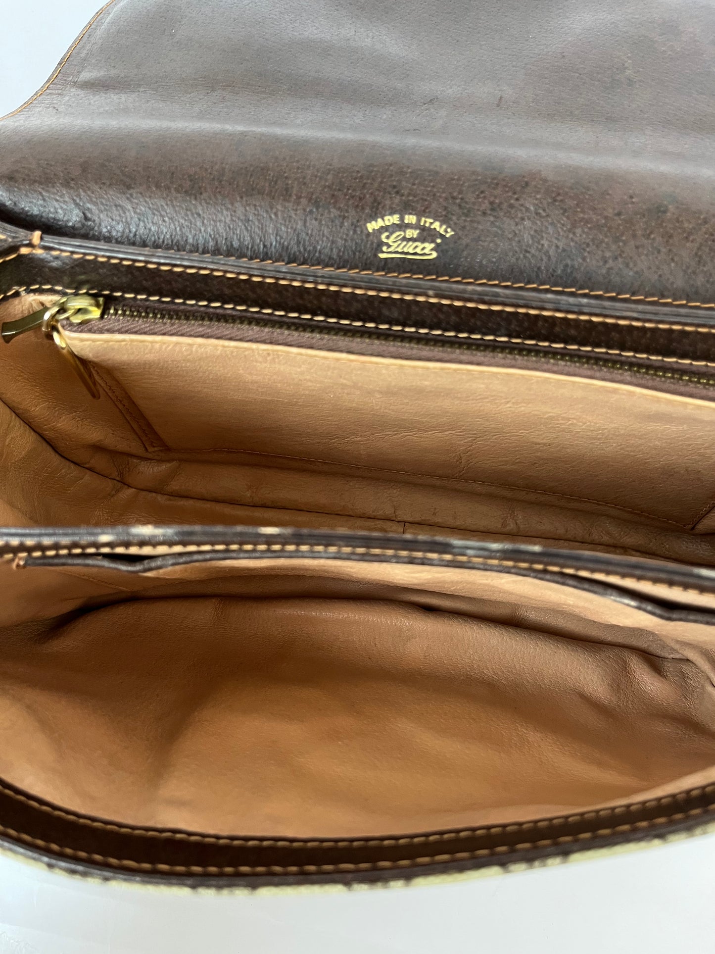 Gucci Horsebit 1955 GG Pattern Shoulder Bag