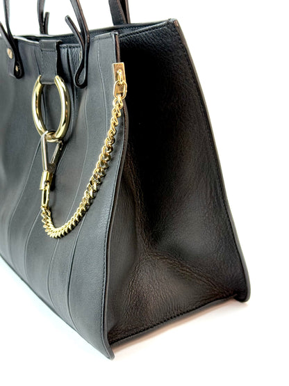 Chloé Faye Leather Tote Bag