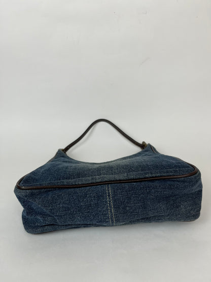 Fendi denim 8BR158 Shoulder Bag