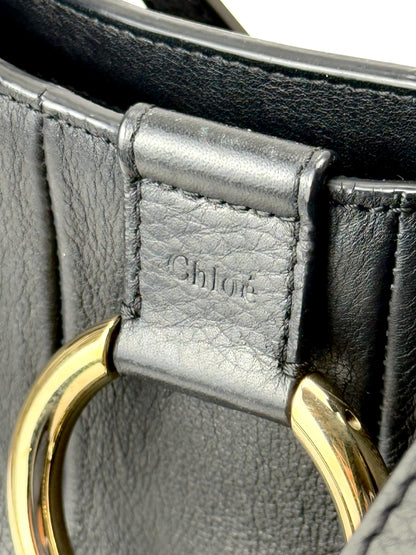 Chloé Faye Leather Tote Bag