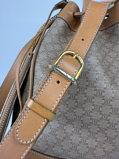 Celine Macadam Drawstring Shoulder Bag