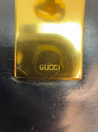 Gucci Sherry Line Leather Bag With Horsebit Hardware
