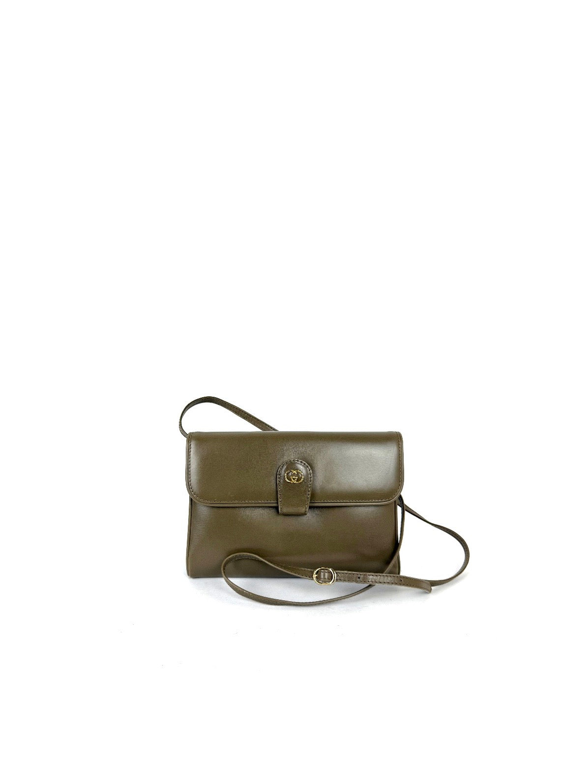 Gucci Interlocking GG Crossbody Bag in khaki