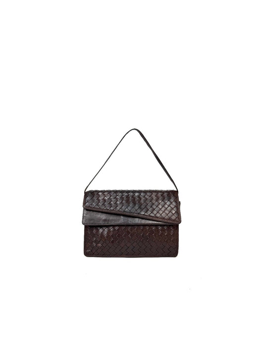 Bottega Veneta Intrecciato Flap Bag
