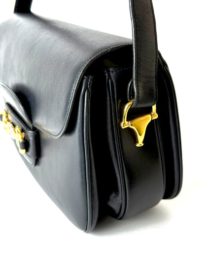 Gucci Interlocking Horsebit Shoulder Bag