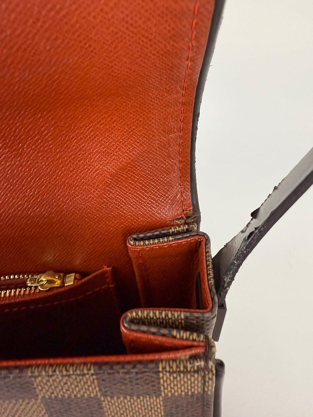 Louis Vuitton Tribeca Long schoudertas in Damier canvas