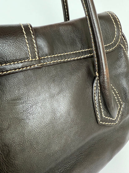 Celine Leather Shoulder Bag