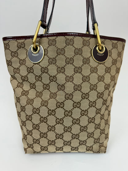 Gucci GG canvas one-shoulder bag