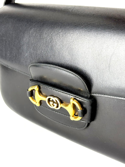 Gucci Interlocking Horsebit Shoulder Bag