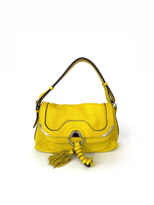 Celine Leather Shoulder Bag