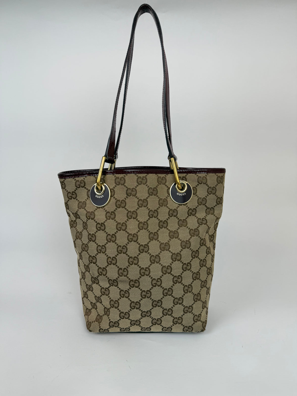 Gucci GG canvas one-shoulder bag