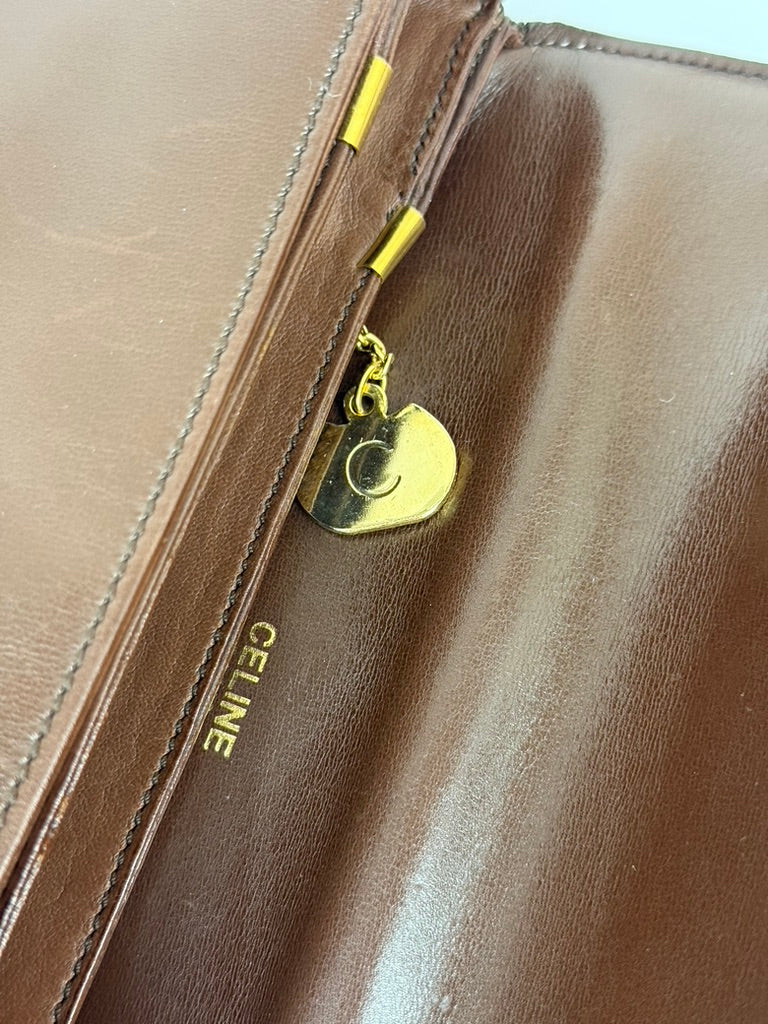 Celine Shoulder Bag with Horse Carriage hardware
