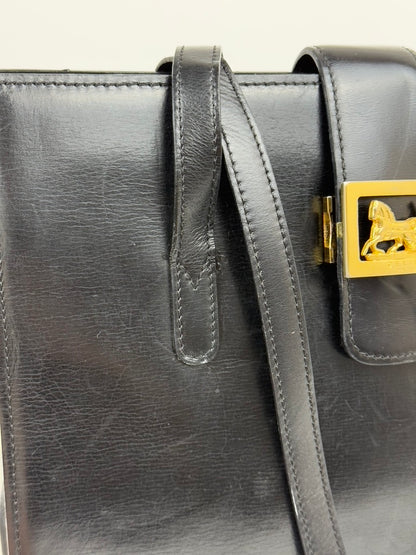 Celine Leather Tote Bag