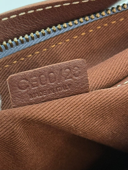 Celine Macadam Suede Leather Bag
