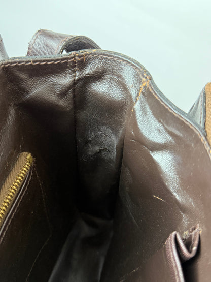 Celine Shoulder Bag with Horse Carriage Metal Fittings (C Sulky)
