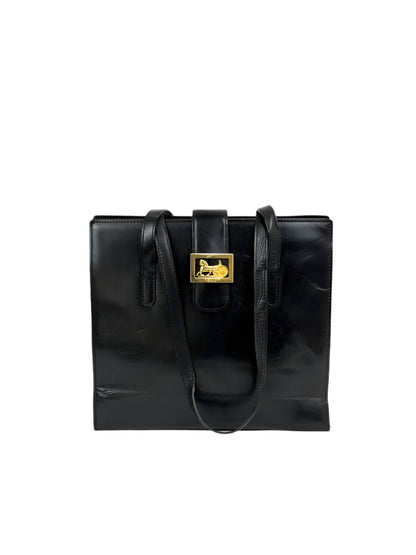 Celine Leather Tote Bag