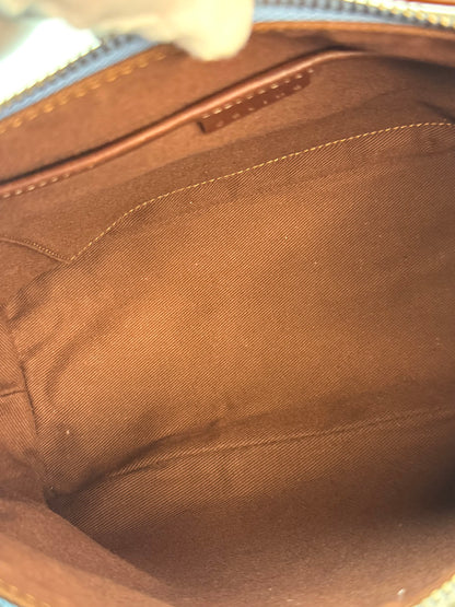 Celine Macadam Suede Leather Bag