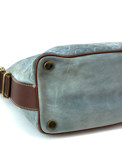 Celine Macadam Suede Leather Bag