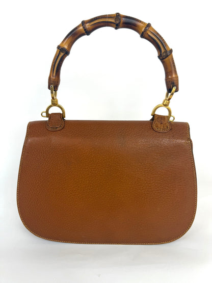 Gucci Bamboo Leather Handbag