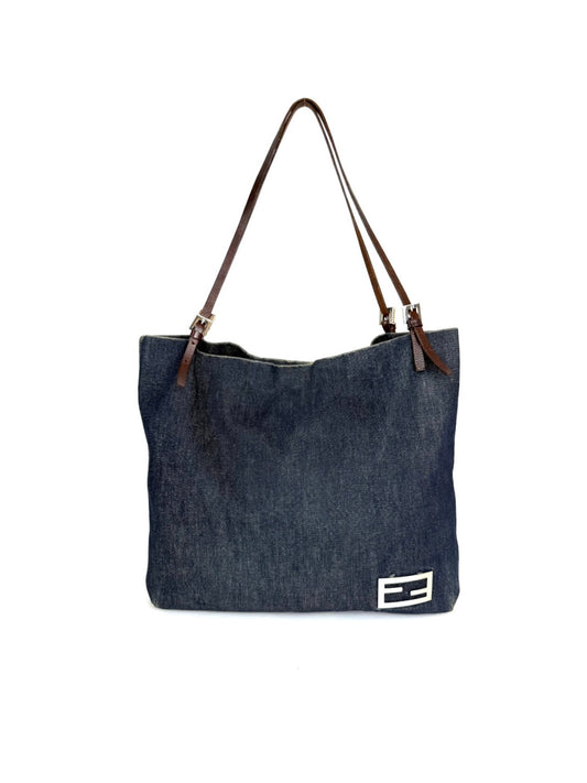 Fendi Denim Tote Bag