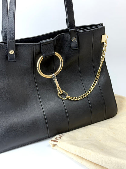 Chloé Faye Leather Tote Bag