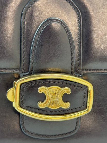Celine Leather Triomphe Bag