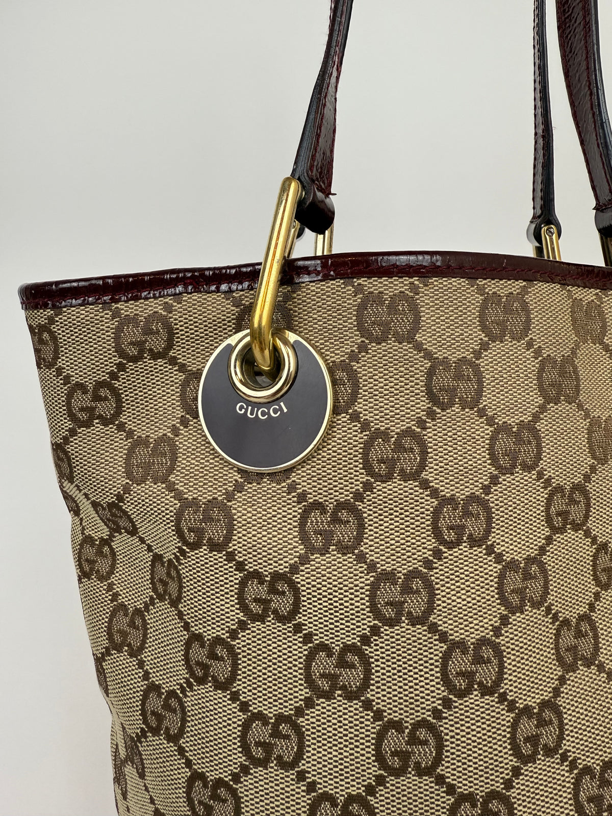 Gucci GG canvas one-shoulder bag
