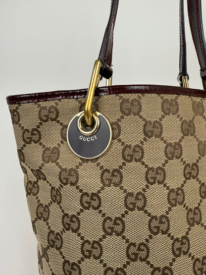 Gucci GG canvas one-shoulder bag