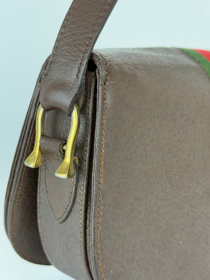 Gucci Sherry Line leren tas met horsebit-hardware