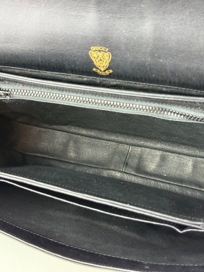 Gucci Interlocking Horsebit Shoulder Bag