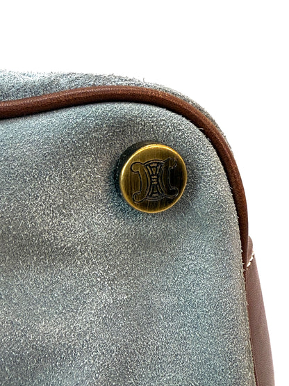 Celine Macadam Suede Leather Bag