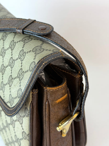 Gucci Horsebit 1955 GG Pattern Shoulder Bag
