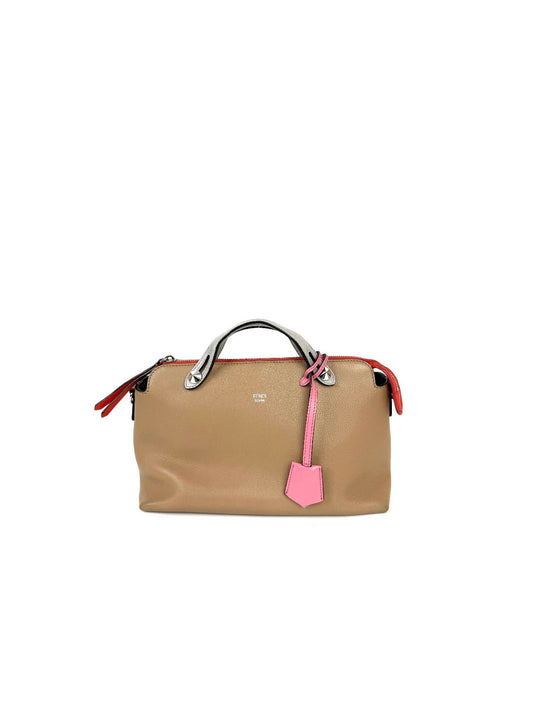Fendi By The Way bag in beige leather