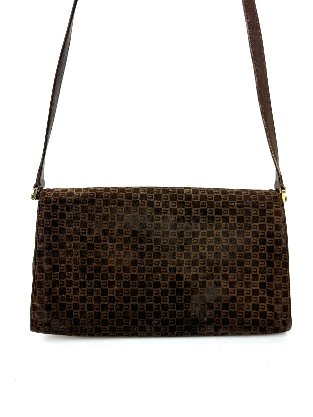 Gucci GG suède tas met horsebit-hardware
