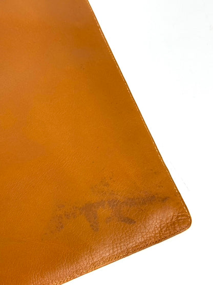 Prada Leather Brown Tote Bag
