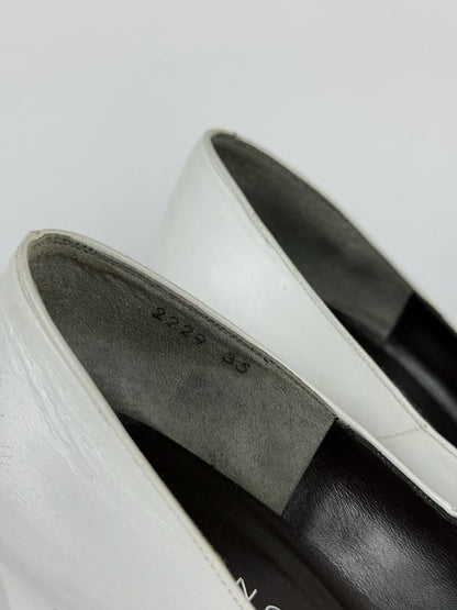 Balenciaga white heels - size 35