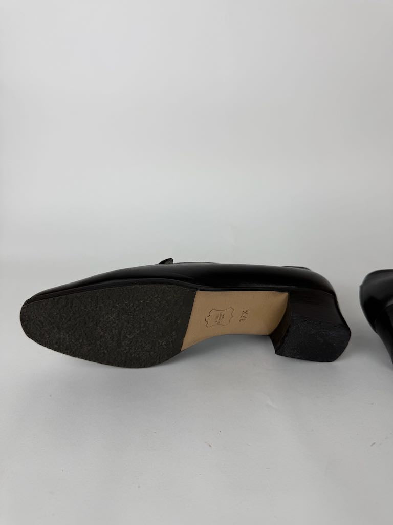 Bally suede top loafers - size 37.5