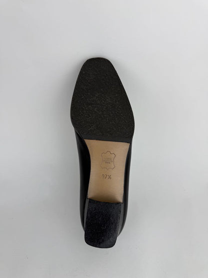 Bally suede top loafers - size 37.5