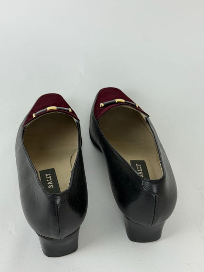 Bally suede top loafers - size 37.5