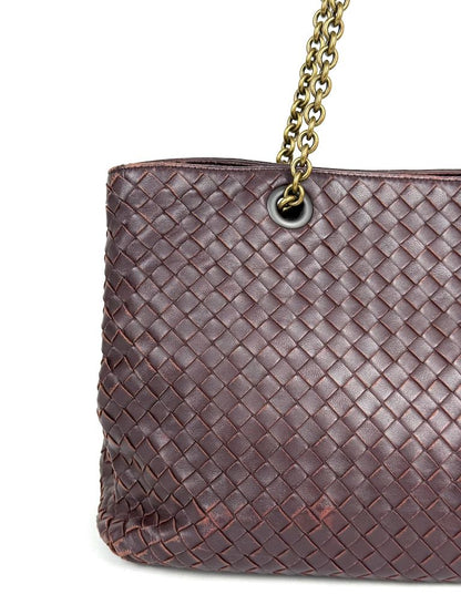 Bottega Veneta Intrecciato Chain Tote Medium