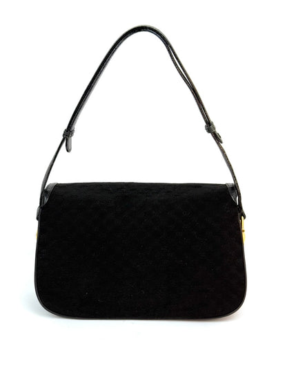 Gucci Horsebit 1955 GG Canvas Shoulder Bag