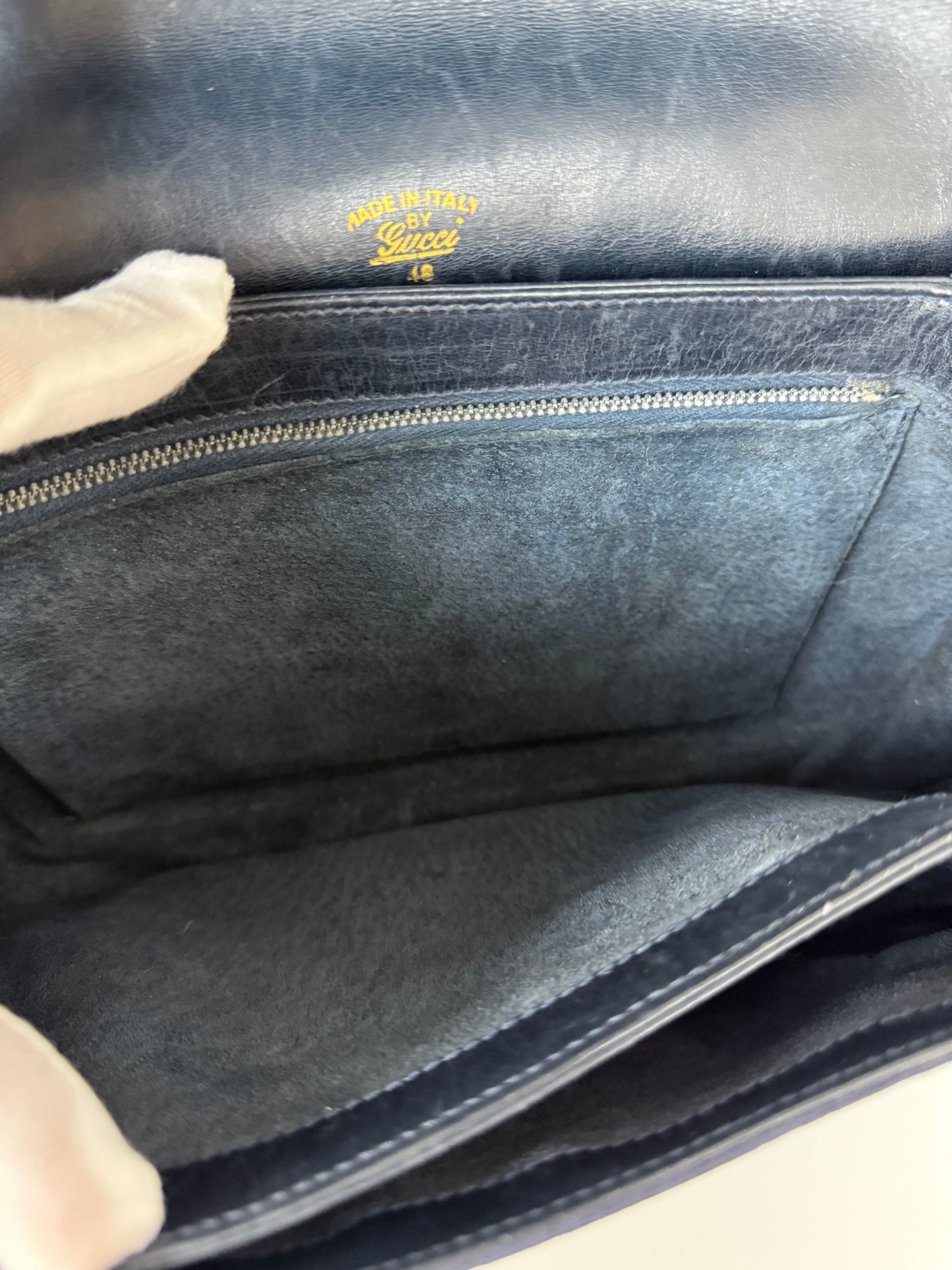 Gucci Horsebit 1955 Canvas x Leather Shoulder Bag