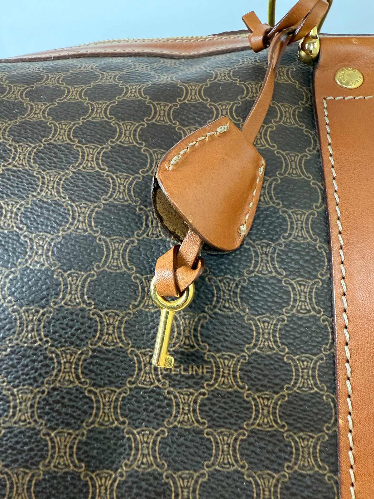 Celine Macadam Boston bag