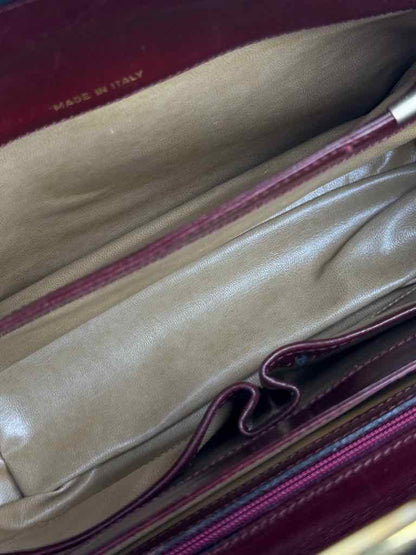 Celine Shoulder Bag in Bordeaux