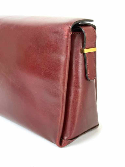 Celine Shoulder Bag in Bordeaux