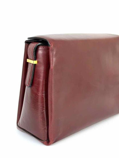 Celine Shoulder Bag in Bordeaux