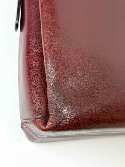 Celine Shoulder Bag in Bordeaux